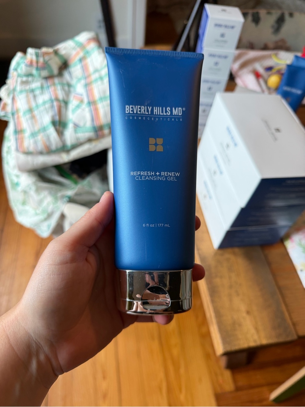 Beverly Hills MD Refresh + Renew Cleansing Gel - Blue